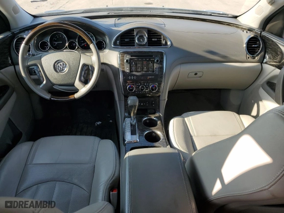 2013 Buick Enclave Leather with VIN 5GAKRCKD9DJ170097, listed as a Copart auction lot 44064755 with 0 mi miles and Salvage Title. Bid and sale history available at carsss.com. Image 8.