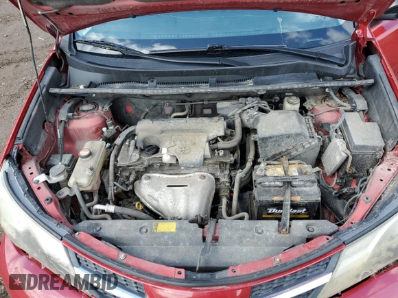 2015 Toyota RAV4 LE with VIN JTMBFREV8FD126981, listed as a Copart auction lot 53019285 with 185,248 mi miles and Salvage Title. Bid and sale history available at carsss.com. Image 12.