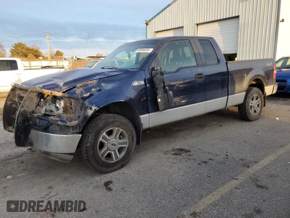 2007 Ford F-150 STX with VIN 1FTRX14W47FB55939, listed as a Copart auction lot 86998204 with 194,991 mi miles and Salvage Title. Bid and sale history available at carsss.com. Image 1.