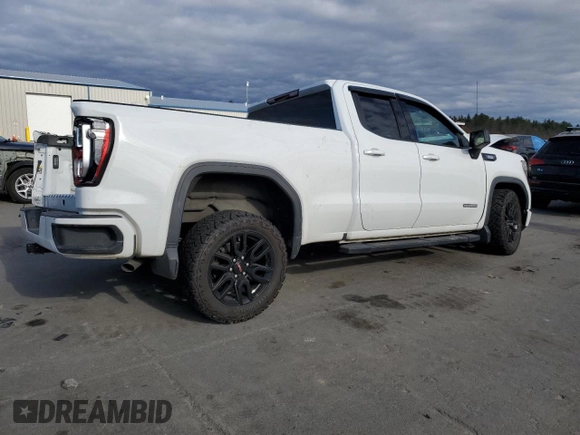 2021 GMC Sierra 1500 with VIN 1GTV9CET2MZ426001, listed as a Copart auction lot 80933594 with 109,076 mi miles and Salvage Title. Bid and sale history available at DreamBid. Image 3.