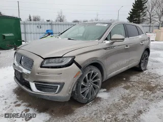 2019 Lincoln Nautilus Reserve with VIN 2LMPJ8LP0KBL33013, listed as a Copart auction lot 42358955 with 65,772 mi miles and Clean Title. Bid and sale history available at carsss.com. Image 1.