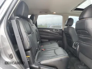 2018 Infiniti QX60 with VIN 5N1DL0MN6JC512100, listed as a Copart auction lot 51047175 with 102,790 mi miles and Salvage Title. Bid and sale history available at DreamBid. Image 11.