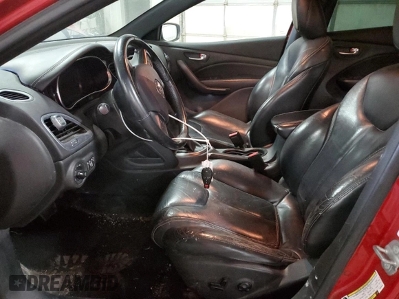 2013 Dodge Dart Limited with VIN 1C3CDFCA6DD336943, listed as a Copart auction lot 52040315 with 136,047 mi miles and Salvage Title. Bid and sale history available at carsss.com. Image 7.