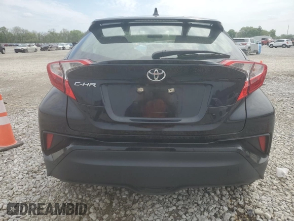 2021 Toyota C-HR LE with VIN JTNKHMBX9M1100287, listed as a Copart auction lot 53779815 with 81,562 mi miles and Salvage Title. Bid and sale history available at DreamBid. Image 6.