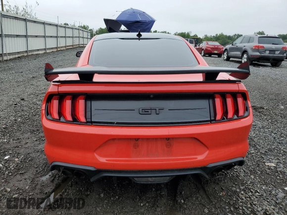 2020 Ford Mustang GT с VIN 1FA6P8CF0L5142575, выставлен на аукционе Copart как лот 61453795 с пробегом 67 536 миль миль и Списание • Salvage title. История ставок и продаж доступна на DreamBid. Изображение 6.