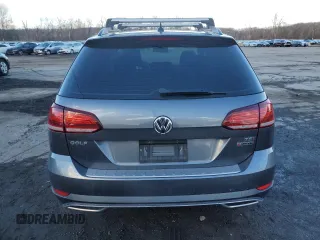2018 Volkswagen Golf SportWagen S with VIN 3VW117AU7JM767674, listed as a Copart auction lot 43947765 with 60,776 mi miles and Salvage Title. Bid and sale history available at carsss.com. Image 6.