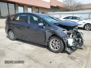 2016 Toyota Prius Two with VIN JTDZN3EU5GJ041430, listed as a Copart auction lot 53483425 with 61,633 mi miles and Salvage Title. Bid and sale history available at DreamBid. Image 4.