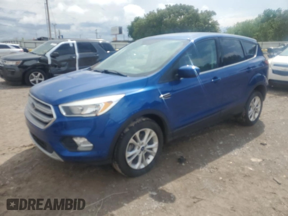 2017 Ford Escape SE with VIN 1FMCU0GD7HUE92097, listed as a Copart auction lot 55050075 with 72,200 mi miles and Clean Title. Bid and sale history available at carsss.com. Image 1.