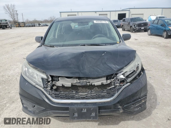 2015 Honda CR-V LX with VIN 3CZRM3H39FG705924, listed as a Copart auction lot 49295115 with 155,513 mi miles and Salvage Title. Bid and sale history available at carsss.com. Image 5.