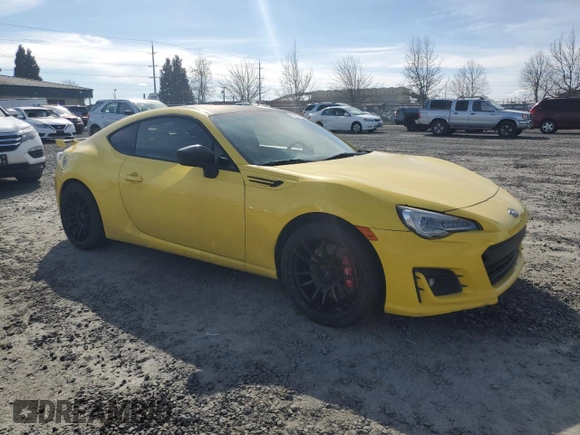 2017 Subaru BRZ Limited with VIN JF1ZCAC14H9601577, listed as a Copart auction lot 50270595 with 80,768 mi miles and Salvage title. Bid and sale history available at DreamBid. Image 4.