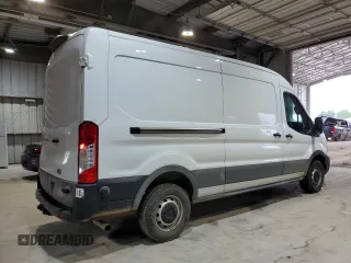2023 Ford Transit Cargo z VIN 1FTBR1C86PKB96319, wystawiony jako Copart lot #59361285 z przebiegiem 34 823 mil mil oraz Szkoda całkowita • Salvage title. Historia ofert i sprzedaży dostępna na DreamBid. Obrazek 3.
