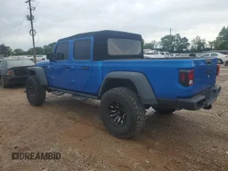 2020 Jeep Gladiator Sport S с VIN 1C6JJTAGXLL171914, выставлен на аукционе Copart как лот 55228435 с пробегом 81 848 миль миль и Списание • Salvage title. История ставок и продаж доступна на DreamBid. Изображение 2.