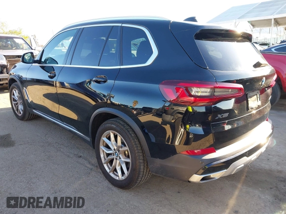 2023 BMW X5 sDrive40i with VIN 5UXCR4C01P9R58557, listed as a IAAI auction lot 41826741 with 10,142 mi miles. Bid and sale history available at carsss.com. Image 3.