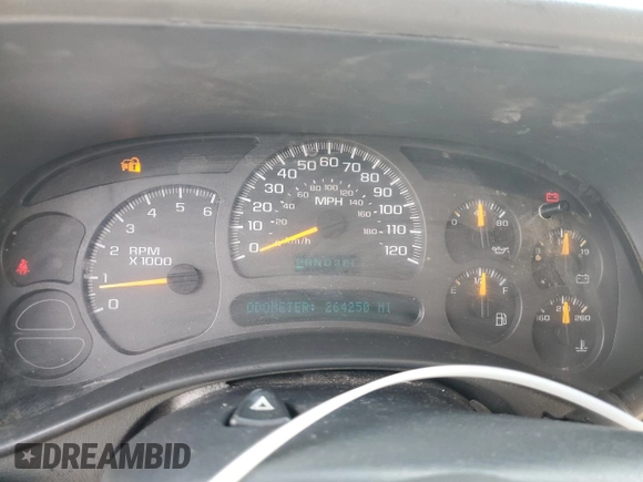 2003 Chevrolet Suburban LT z VIN 1GNEC16Z23J338840, wystawiony jako Copart lot #59962715 z przebiegiem 264 250 mil mil oraz Szkoda całkowita • Salvage title. Historia ofert i sprzedaży dostępna na DreamBid. Obrazek 9.