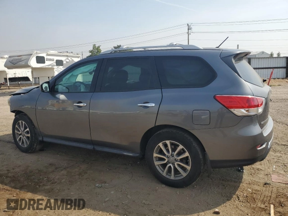 2016 Nissan Pathfinder S with VIN 5N1AR2MM4GC608904, listed as a Copart auction lot 71066324 with 90,727 mi miles and Salvage Title. Bid and sale history available at carsss.com. Image 2.
