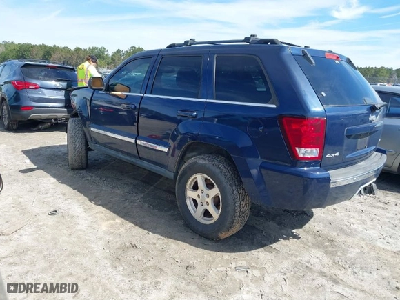 2005 Jeep Grand Cherokee Limited with VIN 1J8HR58N75C612085, listed as a IAAI auction lot 41600318 with NaN miles. Bid and sale history available at carsss.com. Image 3.