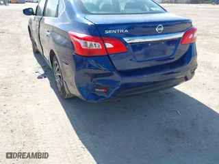 2017 Nissan Sentra S with VIN 3N1AB7AP4HY326648, listed as a IAAI auction lot 41764297 with 184,667 mi miles. Bid and sale history available at carsss.com. Image 6.