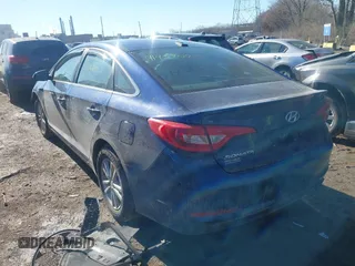 2017 Hyundai Sonata SE with VIN 5NPE24AF5HH507209, listed as a IAAI auction lot 41459129 with 145,842 mi miles. Bid and sale history available at carsss.com. Image 3.