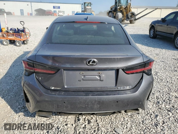 2019 Lexus RC 350 with VIN JTHHZ5BC1K5020064, listed as a Copart auction lot 69312984 with 37,052 mi miles and Salvage title. Bid and sale history available at DreamBid. Image 6.