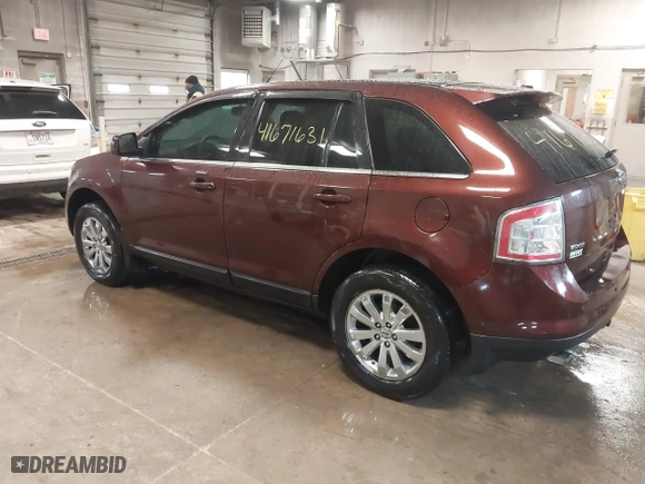 2009 Ford Edge Limited with VIN 2FMDK49C89BA93020, listed as a IAAI auction lot 41671631 with 274,538 mi miles. Bid and sale history available at carsss.com. Image 3.