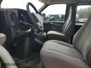 2008 Chevrolet Express Cargo Van with VIN 1GCFG15X381100357, listed as a Copart auction lot 45033105 with 72,226 mi miles and Salvage Title. Bid and sale history available at carsss.com. Image 7.