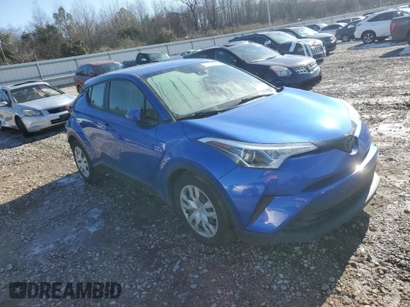 2019 Toyota C-HR XLE with VIN JTNKHMBX7K1060160, listed as a Copart auction lot 88132215 with 0 mi miles and Salvage Title. Bid and sale history available at carsss.com. Image 4.