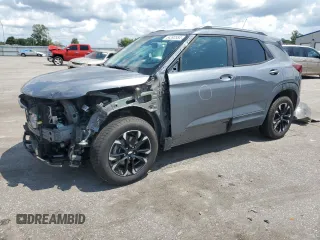 2021 Chevrolet TrailBlazer LT with VIN KL79MPSL1MB040347, listed as a Copart auction lot 64392884 with 42,576 mi miles and Salvage Title. Bid and sale history available at DreamBid. Image 1.