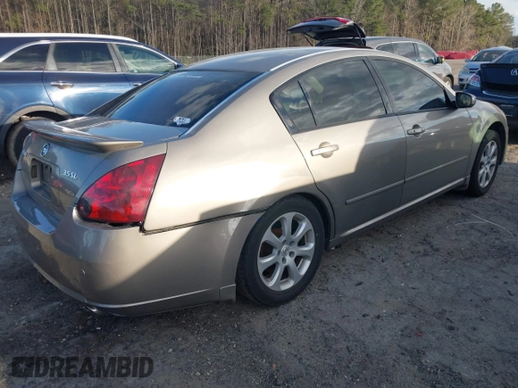 2007 Nissan Maxima 3.5 SE with VIN 1N4BA41E77C866400, listed as a IAAI auction lot 41710836 with 183,604 mi miles. Bid and sale history available at carsss.com. Image 4.