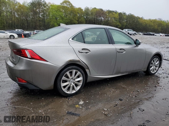 2014 Lexus IS 250 with VIN JTHBF1D28E5022507, listed as a Copart auction lot 50388715 with 170,941 mi miles and Salvage Title. Bid and sale history available at DreamBid. Image 3.
