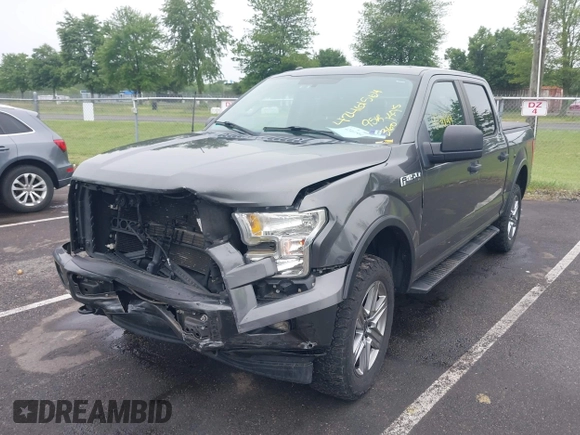 2017 Ford F-150 XL with VIN 1FTEW1EF6HFA39756, listed as a IAAI auction lot 42461564 with 95,055 mi miles and . Bid and sale history available at DreamBid. Image 17.