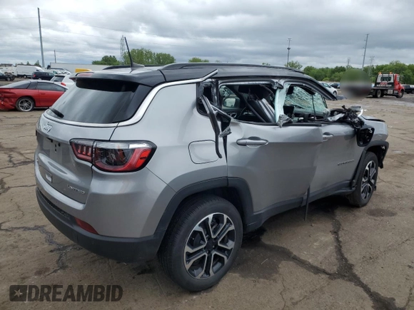 2023 Jeep Compass (RED) Edition с VIN 3C4NJDCN9PT547976, выставлен на аукционе Copart как лот 57993305 с пробегом 13 314 миль миль и На запчасти • Non repairable. История ставок и продаж доступна на DreamBid. Изображение 3.