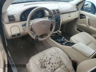 2001 Mercedes-Benz M-Class with VIN 4JGAB54E81A222262, listed as a Copart auction lot 74345414 with 0 mi miles and Non Repairable. Bid and sale history available at carsss.com. Image 8.