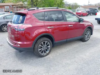 2018 Toyota RAV4 Limited with VIN JTMDFREV0JD240717, listed as a IAAI auction lot 42016016 with 37,043 mi miles. Bid and sale history available at carsss.com. Image 4.