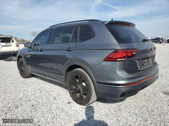 2023 Volkswagen Tiguan SE R-Line Black with VIN 3VVCB7AXXPM108825, listed as a Copart auction lot 88631795 with 17,126 mi miles and Salvage Title. Bid and sale history available at carsss.com. Image 2.