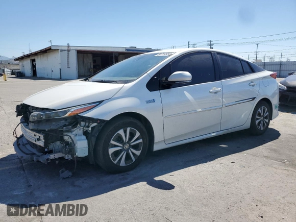 2017 Toyota Prius Plus with VIN JTDKARFP8H3039198, listed as a Copart auction lot 50724955 with 127,508 mi miles and Salvage title. Bid and sale history available at DreamBid. Image 1.