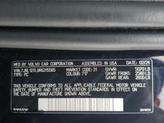 2024 Volvo S60 Plus Dark Theme with VIN 7JRL12TL8RG315565, listed as a Copart auction lot 53347535 with 18,396 mi miles and Salvage title. Bid and sale history available at DreamBid. Image 14.
