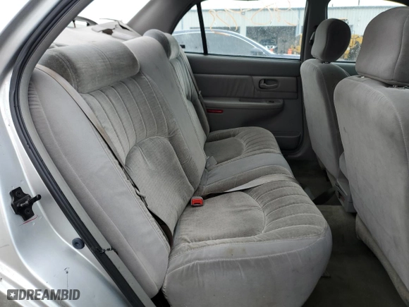 2001 Buick Century Custom with VIN 2G4WS52JX11321519, listed as a Copart auction lot 47097495 with 136390 miles and Salvage Title. Bid and sale history available at carsss.com. Image 10.