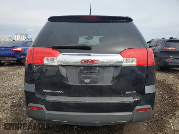 2011 GMC Terrain SLE-2 with VIN 2CTFLTEC2B6370144, listed as a Copart auction lot 51232955 with Not provided miles and Salvage title. Bid and sale history available at DreamBid. Image 6.