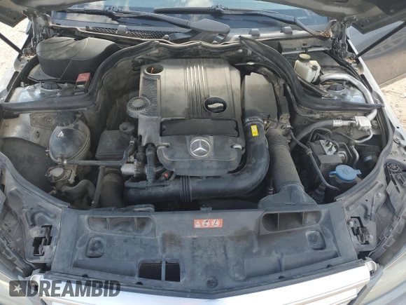 2012 Mercedes-Benz C 250 Sport with VIN WDDGF4HB9CR191921, listed as a Copart auction lot 56283185 with 111,665 mi miles and Clean Title. Bid and sale history available at DreamBid. Image 11.