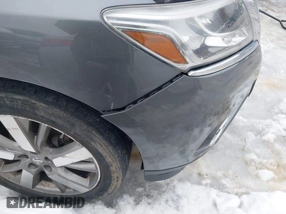 2015 Nissan Pathfinder Platinum with VIN 5N1AR2MM3FC710127, listed as a IAAI auction lot 41617867 with 112,020 mi miles and . Bid and sale history available at DreamBid. Image 6.