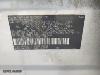 2007 Toyota RAV4 with VIN JTMZD33V875046998, listed as a IAAI auction lot 41910374 with 1 mi miles. Bid and sale history available at carsss.com. Image 9.