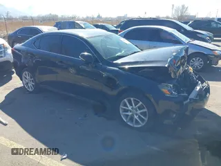 2011 Lexus IS 250 with VIN JTHCF5C29B5046243, listed as a IAAI auction lot 41688970 with 180,840 mi miles. Bid and sale history available at carsss.com. Image 1.