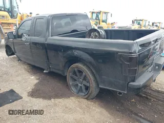 2018 Ford F-150 XL with VIN 1FTEX1EP1JKC22405, listed as a IAAI auction lot 42143837 with 111,597 mi miles and . Bid and sale history available at DreamBid. Image 3.