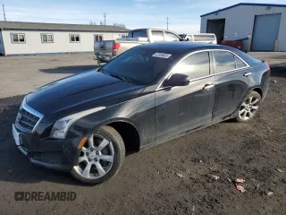 2014 Cadillac ATS Standard AWD z VIN 1G6AG5RX4E0100545, wystawiony jako Copart lot #47306635 z przebiegiem 97 301 mil mil oraz Szkoda całkowita • Salvage title. Historia ofert i sprzedaży dostępna na DreamBid. Obrazek 1.