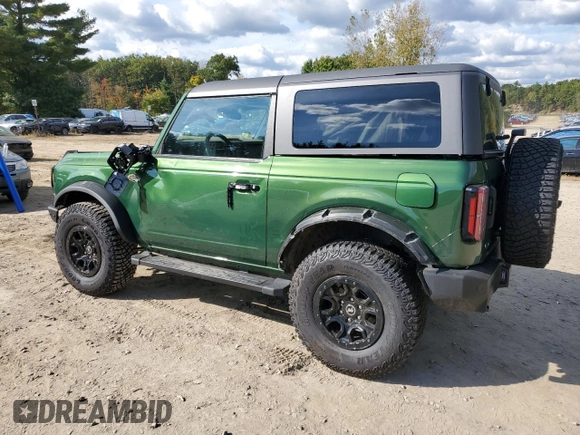 2024 Ford Bronco with VIN 1FMDE2APXRLA20919, listed as a Copart auction lot 68307954 with 5,502 mi miles and Salvage title. Bid and sale history available at DreamBid. Image 2.