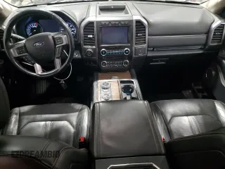 2018 Ford Expedition Max Platinum with VIN 1FMJK1MT4JEA64566, listed as a Copart auction lot 84215404 with 112,938 mi miles and Salvage title. Bid and sale history available at DreamBid. Image 8.