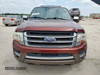 2016 Ford Expedition XLT with VIN 1FMJU1HTXGEF05758, listed as a Copart auction lot 60071505 with 164,574 mi miles and Salvage title. Bid and sale history available at DreamBid. Image 5.