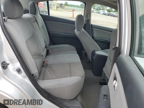 2012 Nissan Sentra S with VIN 3N1AB6AP9CL670489, listed as a Copart auction lot 57072585 with 180,791 mi miles and Salvage title. Bid and sale history available at DreamBid. Image 10.