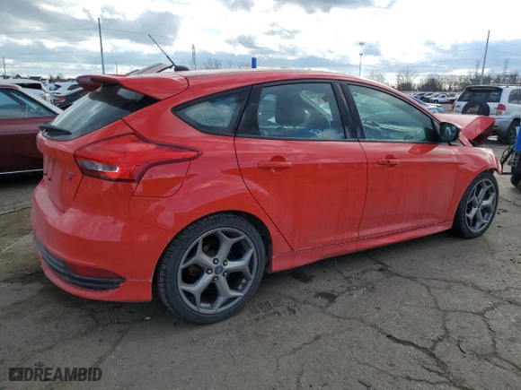 2017 Ford Focus ST with VIN 1FADP3L93HL341045, listed as a Copart auction lot 43318915 with 60,742 mi miles and Clean Title. Bid and sale history available at carsss.com. Image 3.