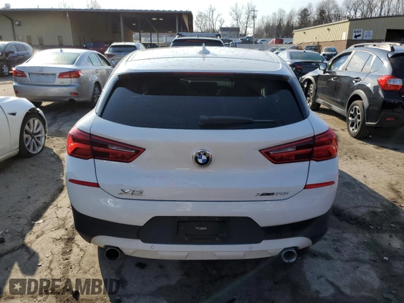 2019 BMW X2 xDrive28i with VIN WBXYJ5C5XKEF83001, listed as a Copart auction lot 39145223 with 20,158 mi miles. Bid and sale history available at carsss.com. Image 6.